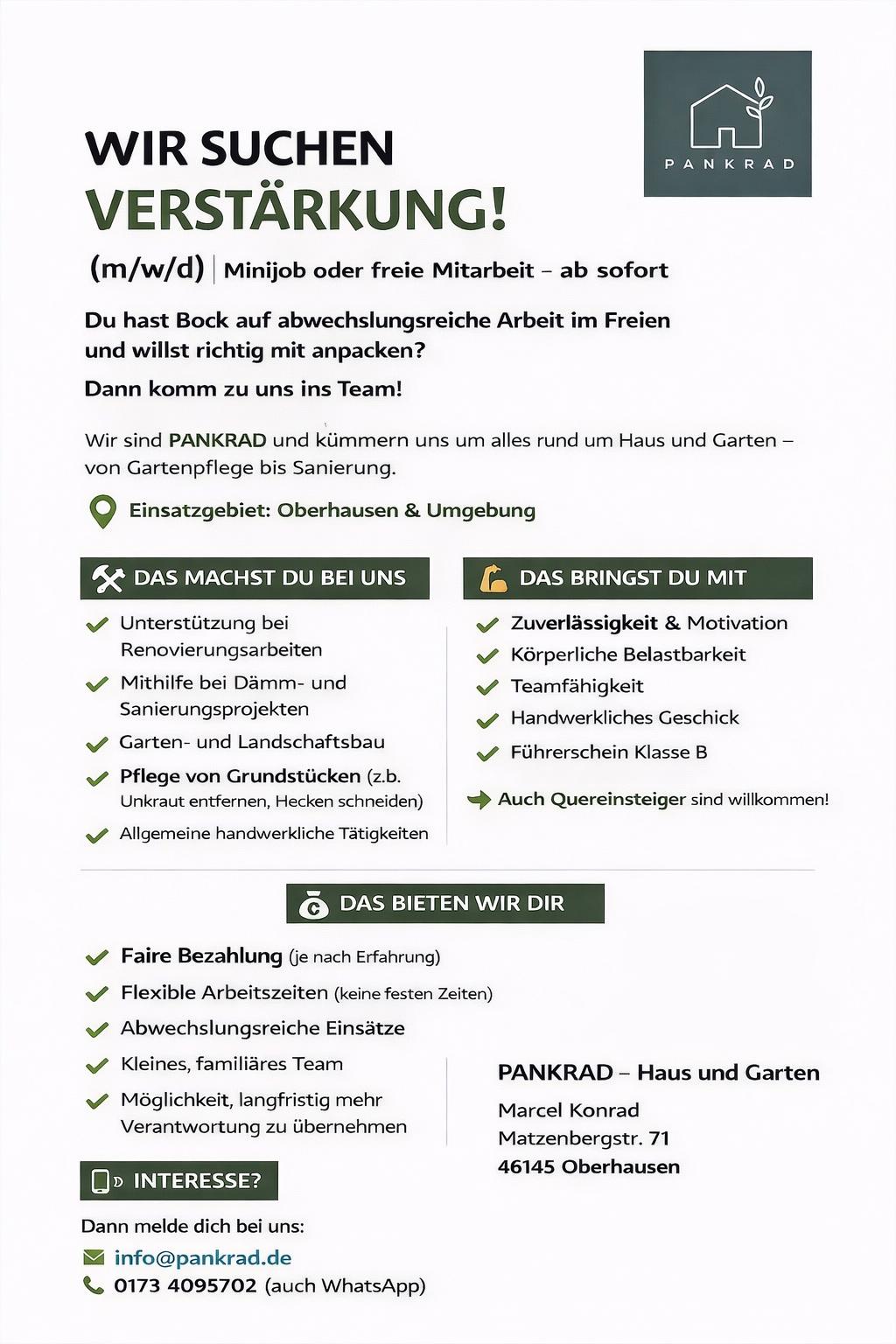 Stellenausschreibung