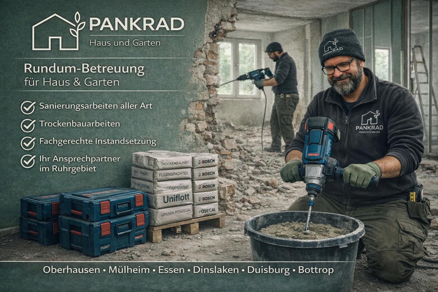 Sanierungsarbeiten in Oberhausen – Ihr Leitfaden für nachhaltige Modernisierung